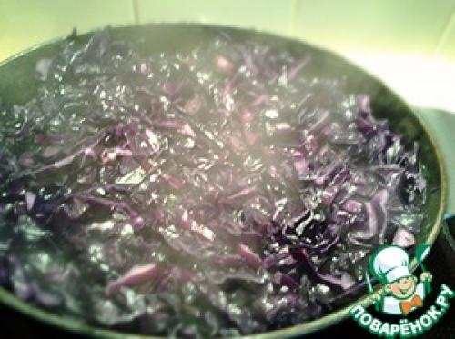 Красная капуста тушеная с медом и бальзамическим уксусом. Рецепт «Тушеная красная капуста»: