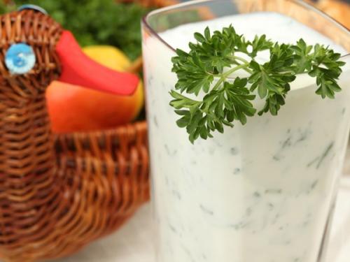 Кефир с чесноком соус. Как приготовить кефирный соус