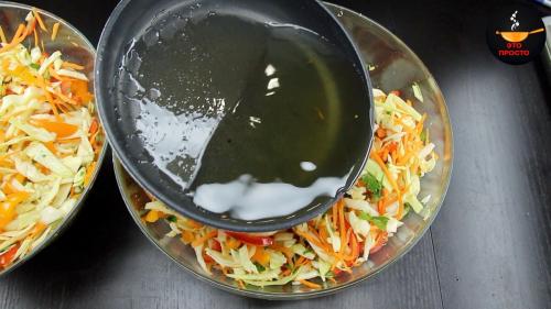 Капуста по-корейски, как на рынке. Капуста по-корейски