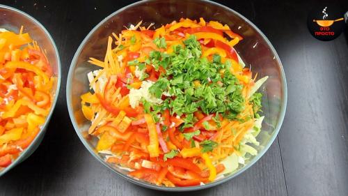 Капуста по-корейски, как на рынке. Капуста по-корейски