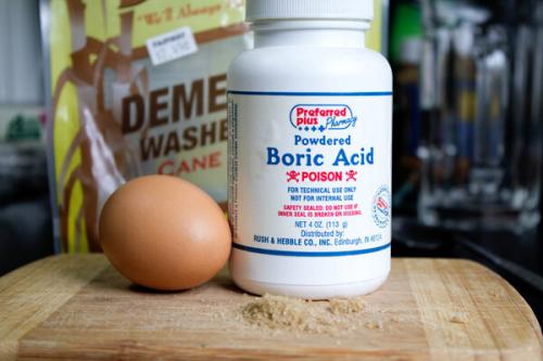 Борная кислота порошок. Почему борная кислота убивает насекомых, если она не токсичнее столовой соли