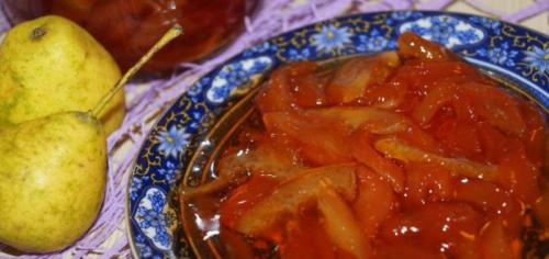 Варенье из груш. Как сварить варенье из груш на зиму? Простые рецепты густого грушевого варенья