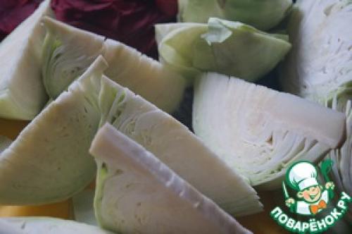 Грузинская капуста красная. Та самая капуста по-грузински