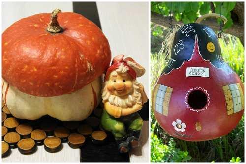 Поделка чайник из тыквы. Поделки из тыквы своими руками- идеи и мастер классы