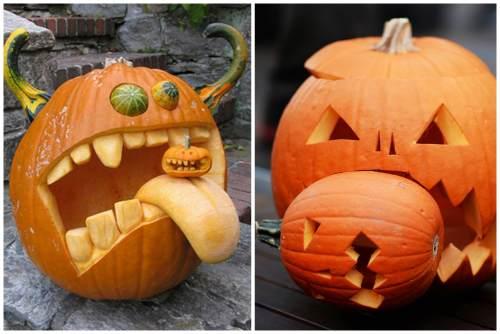 Поделка чайник из тыквы. Поделки из тыквы своими руками- идеи и мастер классы