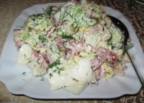 Диетический салат с пекинской капустой и кукурузой. ТОП-6 вкусных и нежных салатов с пекинской капустой