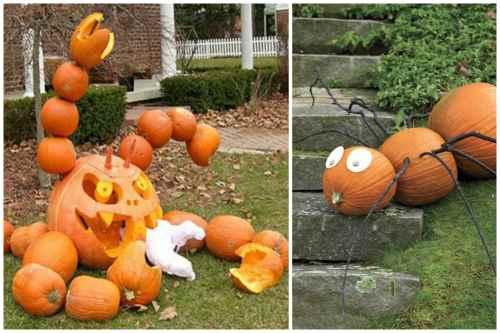 Поделка чайник из тыквы. Поделки из тыквы своими руками- идеи и мастер классы