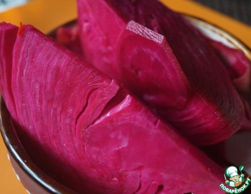 Грузинская капуста красная. Та самая капуста по-грузински