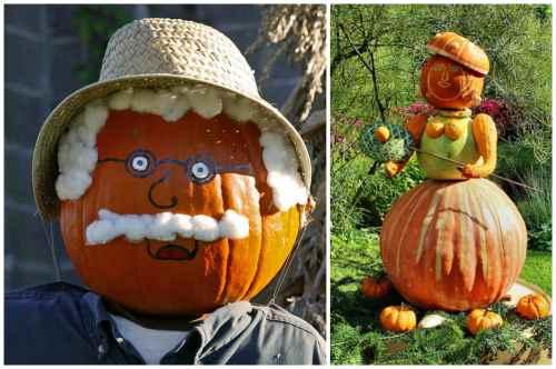 Поделка чайник из тыквы. Поделки из тыквы своими руками- идеи и мастер классы