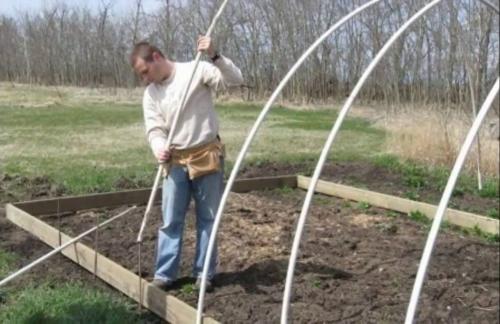 Мини парник из пластиковых труб. Парник из пластиковых труб своими руками: 4 идеи