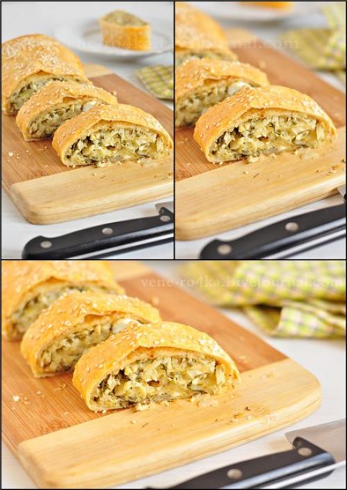 Пирожки с капустой. Самая лучшая капустная начинка для пирогов