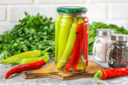 Горький перец на зиму без стерилизации. Маринованный горький перец на зиму