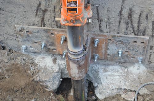 Усиление свайного фундамента существующего частного дома. Как усилить фундамент частного дома: поиск причин и ликвидация угрозы 08