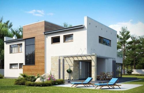 Дома с плоской кровлей. Дом с плоской крышей в современном стиле (проекты, фото)