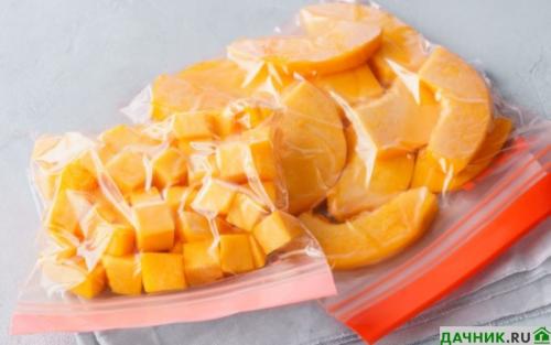 Как хранить тыкву в морозилке. Как правильно заморозить тыкву в домашних условиях?