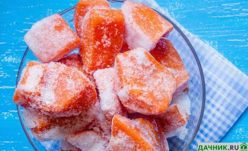 Как хранить тыкву в морозилке. Как правильно заморозить тыкву в домашних условиях?