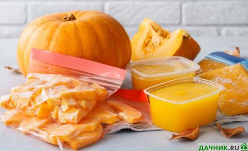 Как хранить тыкву в морозилке. Как правильно заморозить тыкву в домашних условиях?