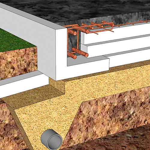 Возведение фундамента из плит перекрытия: основы и особенности 14 Возведение фундамента из плит перекрытия: основы и особенности 14