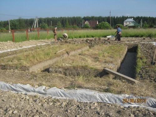 Как избежать ошибок при заливке плиты на ленточный фундамент. Технология изготовления