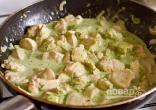 Рецепты с базиликом и курицей. Курица с базиликом и сметаной