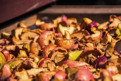 Как сделать сушеные яблоки в духовке. 