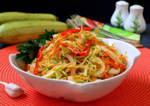 Кабачки по-корейски на зиму без моркови. Кабачки по–корейски быстрого приготовления