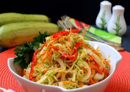 Кабачки по-корейски на зиму без моркови. Кабачки по–корейски быстрого приготовления