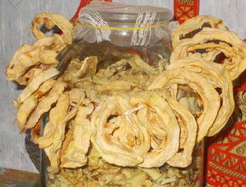 Сушеные кабачки на зиму. Сушеные кабачки