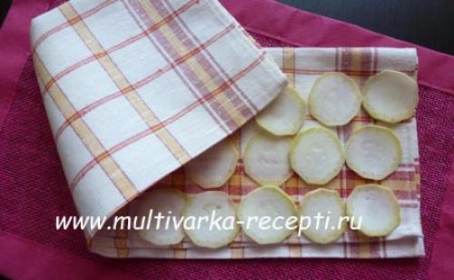 Чипсы из кабачков в микроволновке