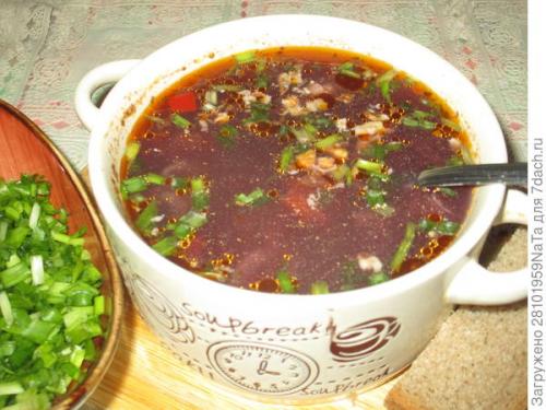 Какие ингредиенты нужны для приготовления щи из красной капусты. Щи, да не простые, а похожие на борщ