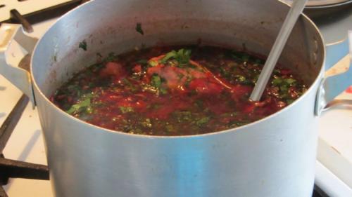 Вкусный и полезный: рецепт постных щи из краснокочанной капусты 03 Вкусный и полезный: рецепт постных щи из краснокочанной капусты 03