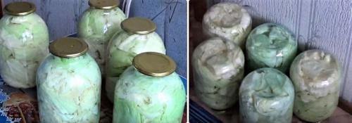 Капуста на зиму в банках, как свежая. Хрустящая капуста кусочками в маринаде — простой рецепт на зиму