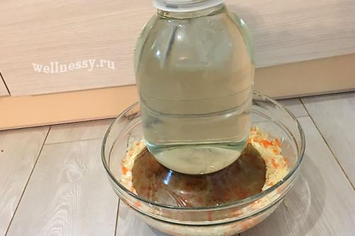 Квашеная капуста рецепт без воды. Вкусная квашеная капуста