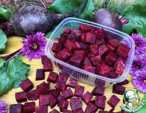 Как заморозить морковь и свеклу на зиму. Свекла на зиму 05