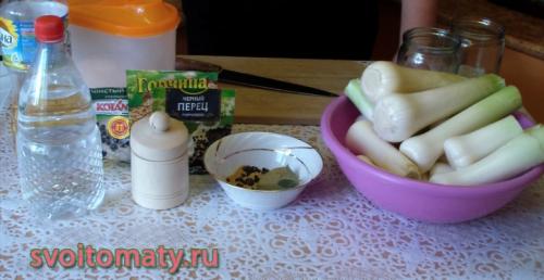 Как мариновать лук-порей на зиму. Маринованный лук-порей на зиму