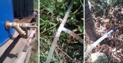 Система полива на даче своими руками. Самотечная система полива для сада в степи