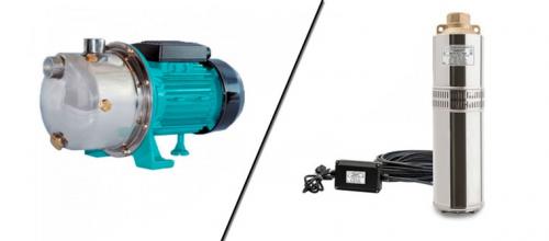 Насос для полива огорода из водопровода. Погружной или поверхностный?