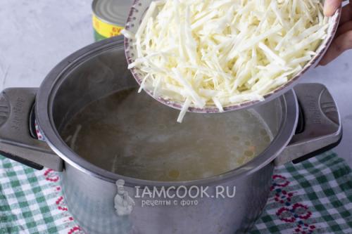 Вкусный и полезный рецепт: Щи из молодой капусты с красной фасолью 39