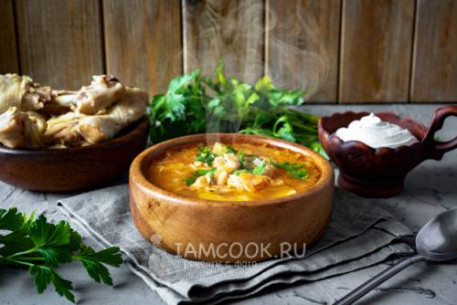 Вкусный и полезный рецепт: Щи из молодой капусты с красной фасолью 26