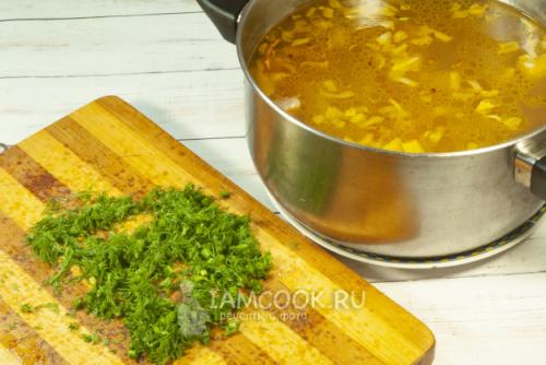 Вкусный и полезный рецепт: Щи из молодой капусты с красной фасолью 12