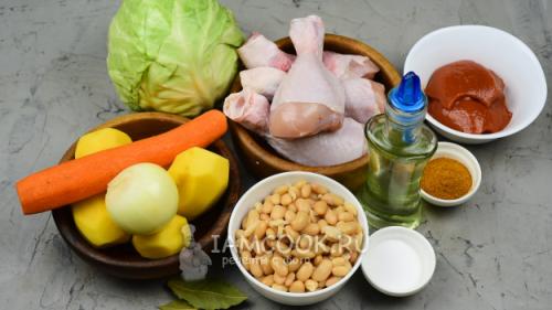 Вкусный и полезный рецепт: Щи из молодой капусты с красной фасолью 14