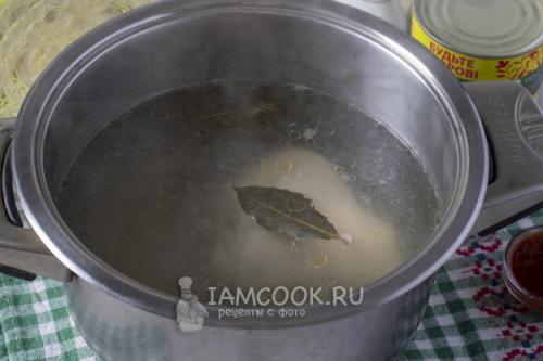 Вкусный и полезный рецепт: Щи из молодой капусты с красной фасолью 35