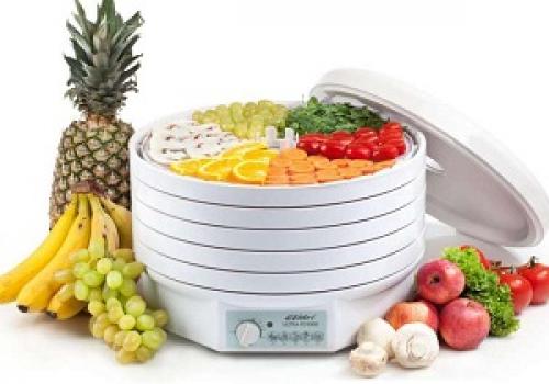 Устройство сушилки для овощей и фруктов. Критерии выбора бытового прибора