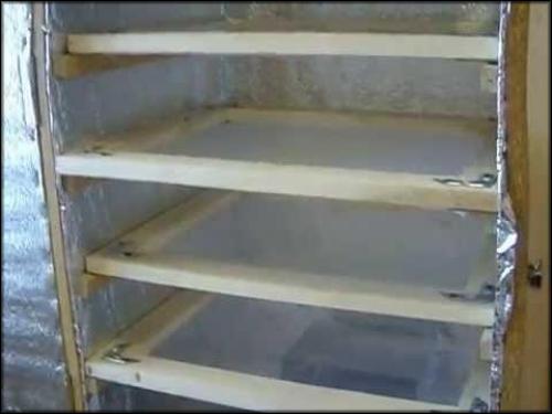 Инфракрасный сушильный шкаф своими руками. Делаем электросушилку для овощей и фруктов своими руками