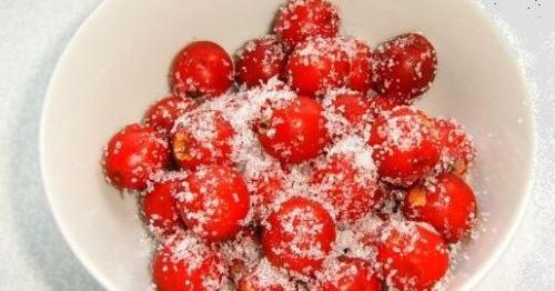 Боярышник с сахаром на зиму. Боярышник засахаренный