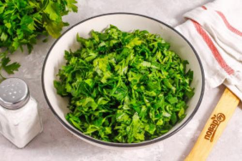 Заготовка петрушки на зиму с солью. Петрушка с солью на зиму