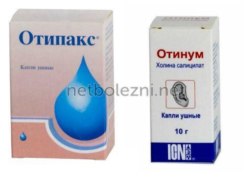 Ушные капли при боли в ухе. Лучшие средства от отита 02