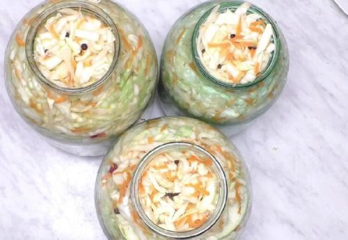 Необычное сочетание вкусов: как приготовить квашеную капусту с яблоком и клюквой 21