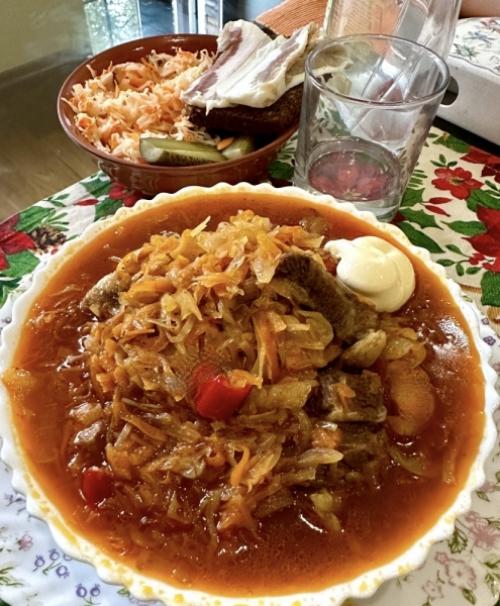 Красные кислые щи из квашеной капусты. Щи из квашеной капусты. «Сталинские». Это не Еда! Это – Лакомство!