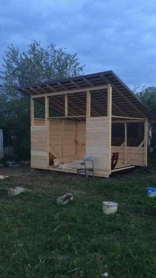 Беседка - летний домик. 02